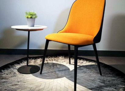 Armchair Metal Upholstery Lounge Club Chair Seat Relax Luxury Room Waiting new Design